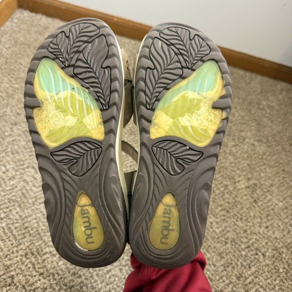 Jambu Sedona Sandals In Taupe Color Womens Size 7.5 W Comfort - Picture 10 of 11